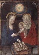 unknow artist Virgin and Child with St Anne Germany oil painting artist